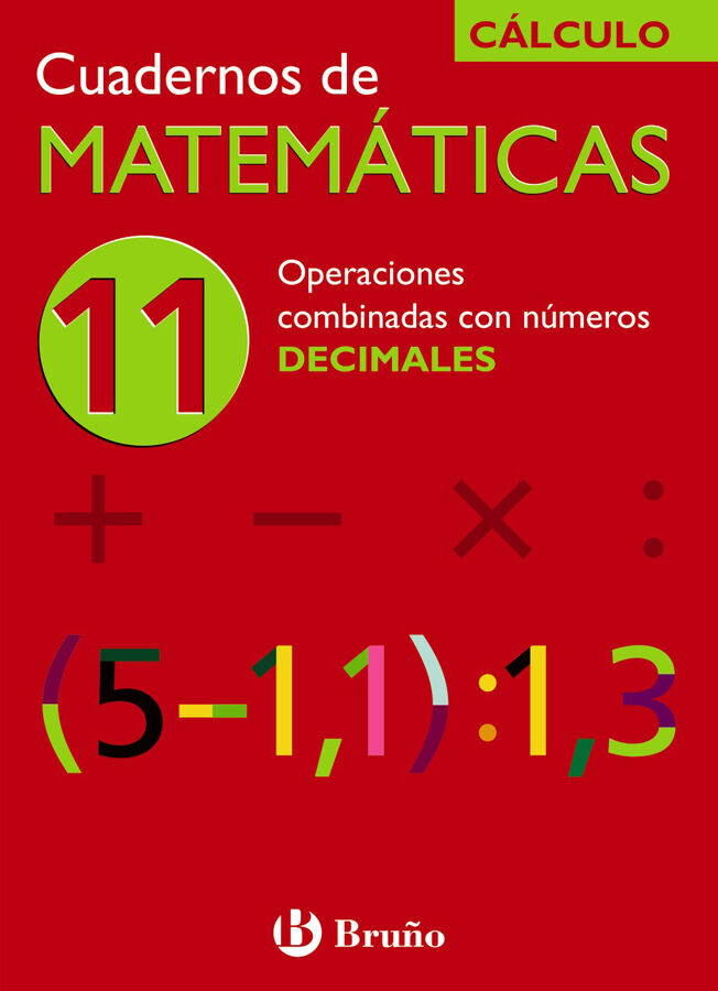 11 Operaciones combinadas con n&uacute;meros decimales