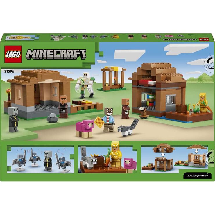 LEGO&reg; Minecraft Ataque del Evocador a la Aldea 21596