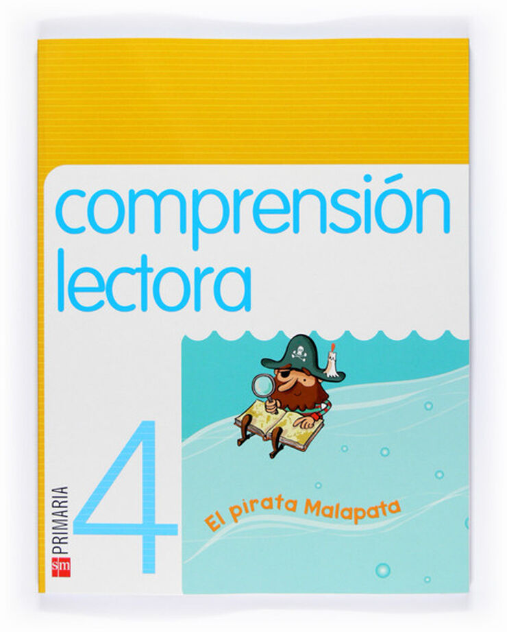Comprensión lectora: El pirata Malapata. 4º Primaria