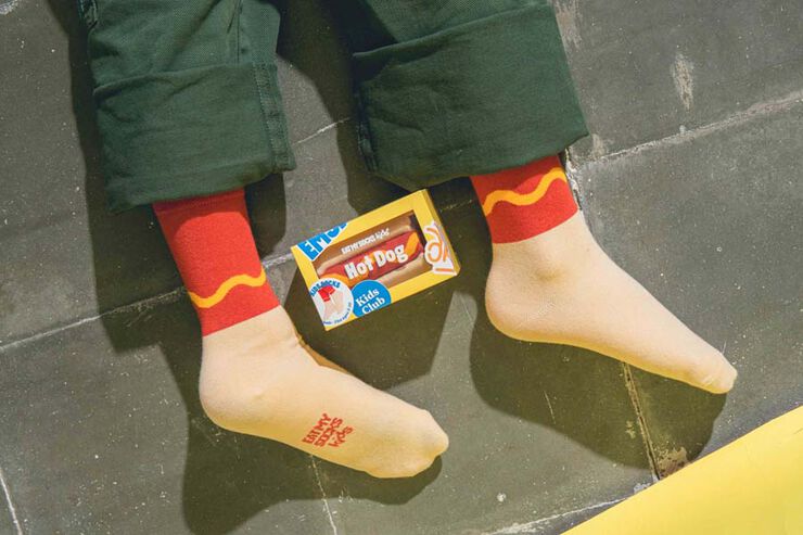Mitjons Eat My Socks Kids Hot Dog