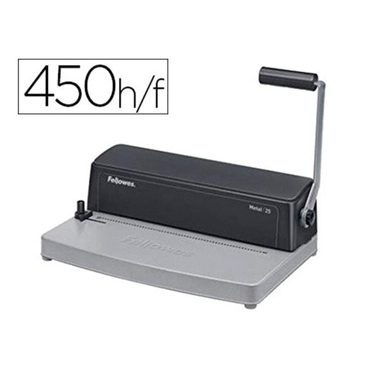 Enquadernadora Espiral Fellowes Metal 25