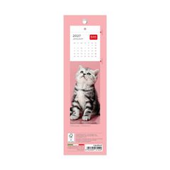 Calendario Legami Sobremesa Marca P&aacute;ginas Kittens Multiling&uuml;e 2027