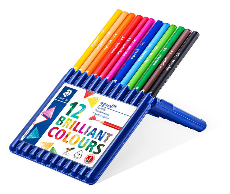 Llapis de colors Colors Ergosoft 12 Colors