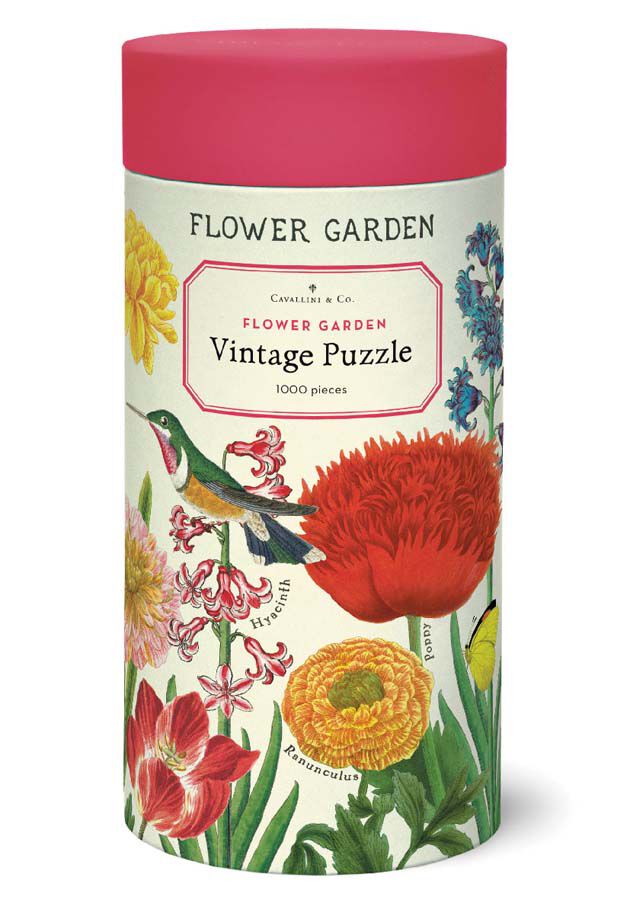 Puzzle 1000 piezas Cavallini Flower Garden