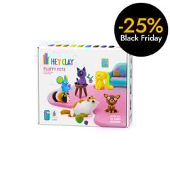 Hey Clay Set Mascotes 15 pots