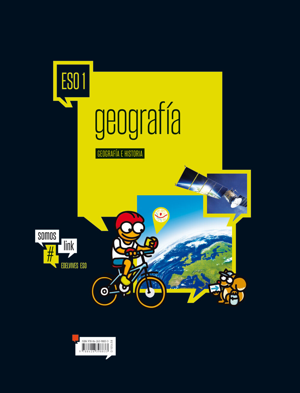 Geograf&iacute;a e Historia/Somoslink ESO 1 Edelvives 9788426398833