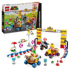 LEGO® Super Mario Mario Kart™: Set Bebé Peach y Grand Prix 72036
