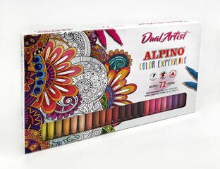 Rotuladores Alpino Dual Artist Color Experience 72 colores