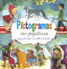 Pictogramas con pegatinas Caperucita Roja Pictogramas con pegatinas Caperucita Roja