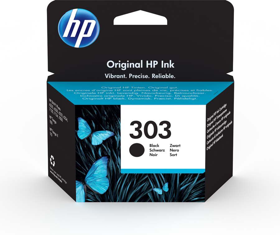 Cartutx original HP 303 negre - T6N02AE