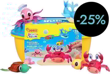 Cofre Plastilina Jovi Play & Fun Splash