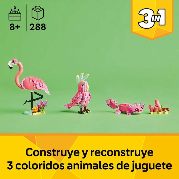 LEGO® LEGO Creator Fauna Salvaje: Flamenco Rosa 31170