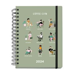 Agenda plus MiquelRius w-o sem/vista mult 2024 Club cofee