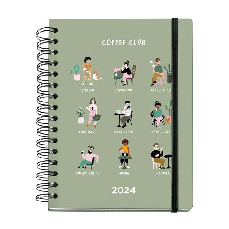 Agenda plus MiquelRius w-o sem/vista mult 2024 Club cofee