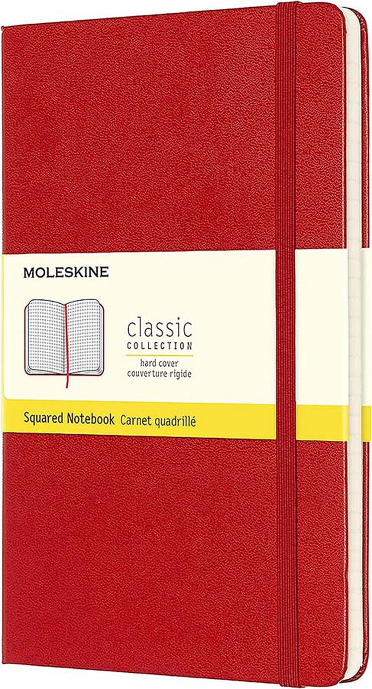 Libreta Moleskine Soft XL Negro Cuadro