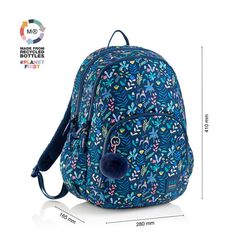 Mochila triple reciclada Oslo Jungle