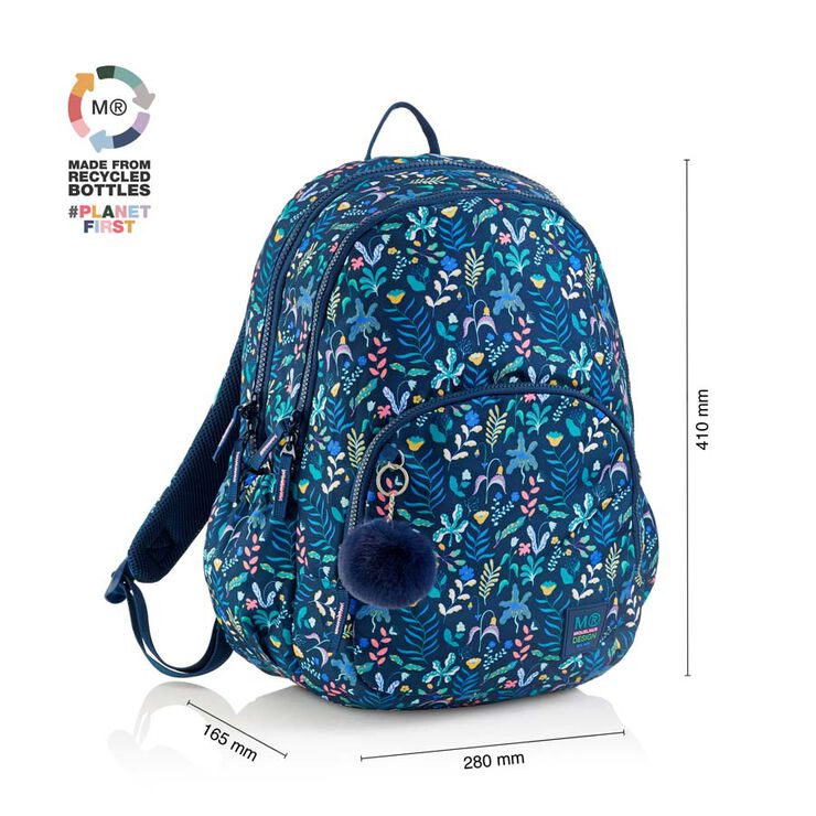 Mochila triple reciclada Oslo Jungle