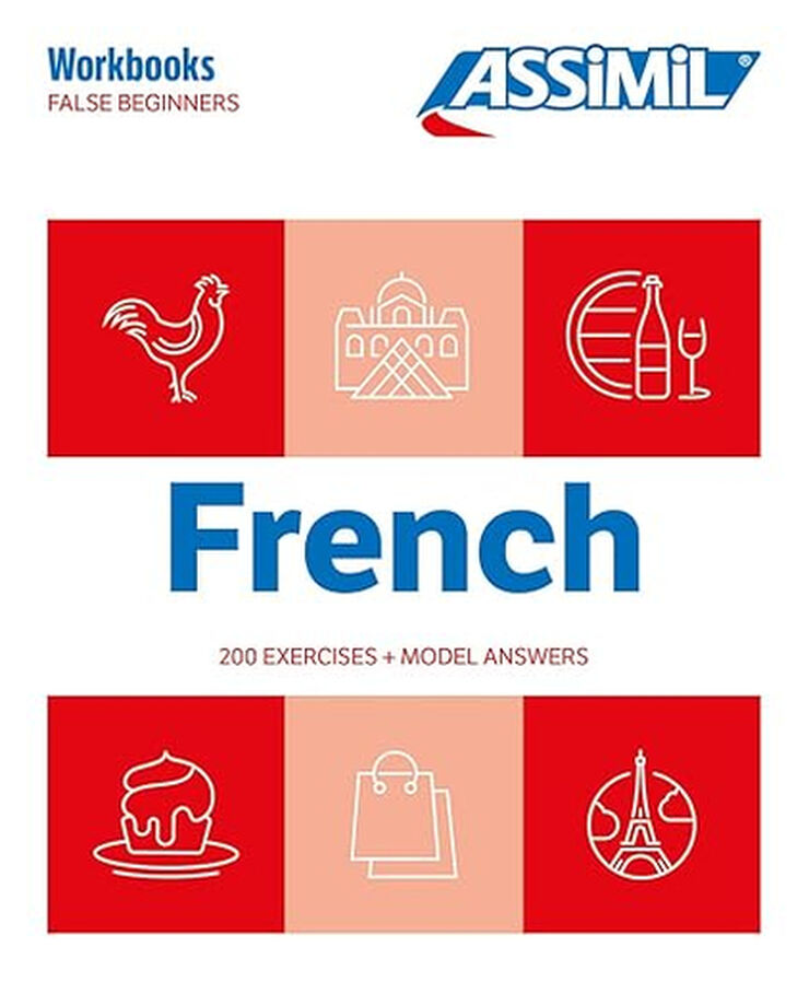 French : false beginners : 200 exercises + model answers