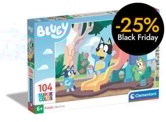 Puzle 104 piezas Bluey parque