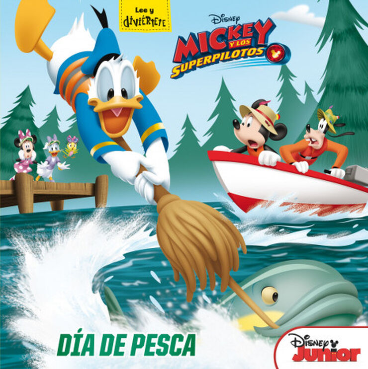 Mickey y los Superpilotos. D&iacute;a de pesca