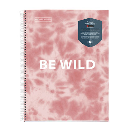 Notebook MRius Emotions 4 A4 120H Tie Dye Rosa