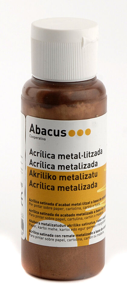 Pintura acrílica Abacus 80 ml Bronze