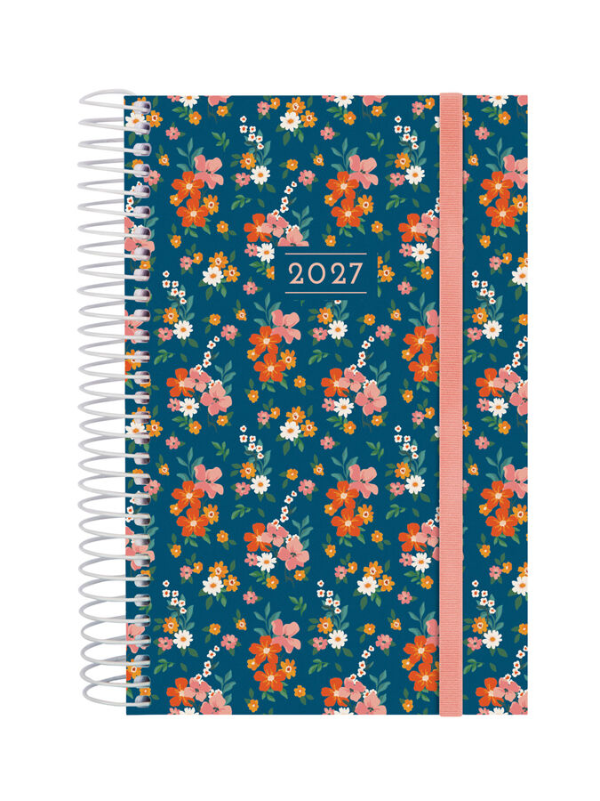 Agenda Finocam Design Collection Dia P&agrave;gina 2027 Catal&agrave; Flora