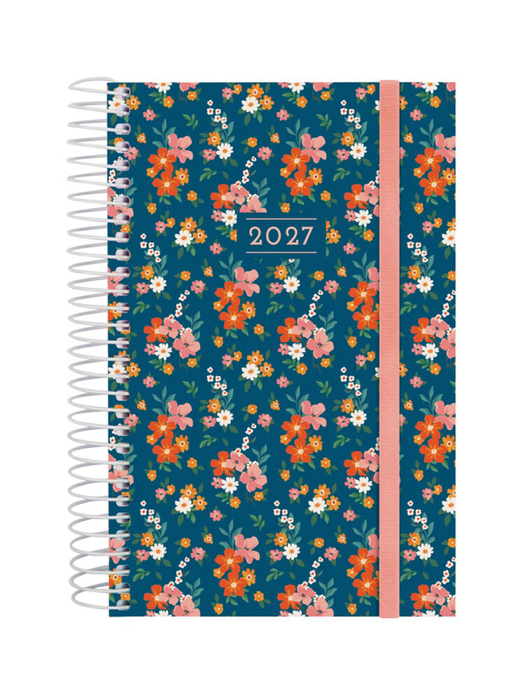 Agenda Finocam Design Collection Dia P&agrave;gina 2027 Catal&agrave; Flora