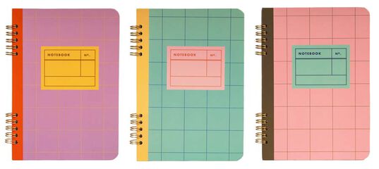 Libreta espiral A5 Kikkerland