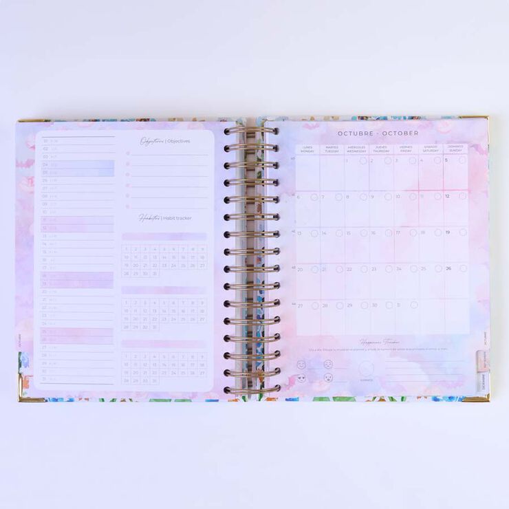 Agenda Takenote 17x21 día/pág mult 2025 Clara
