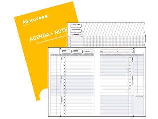 Agenda Memo Notes Abacus A4 català Agenda Memo Notes Abacus A4 català