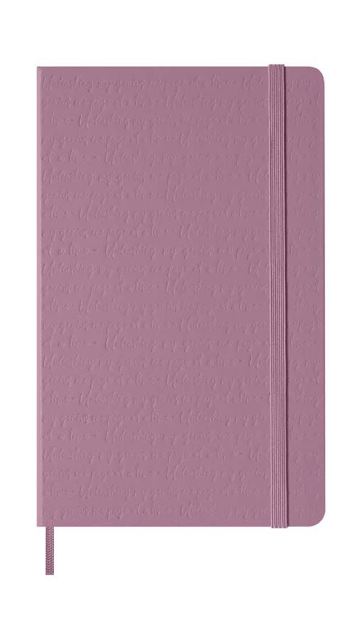 Llibreta Moleskine tapa dura L llisa rosa majestu&oacute;s