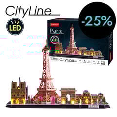Puzle 3D París 115 piezas