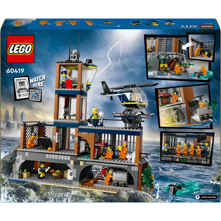 LEGO® City Illa Presó de la Policia 60419