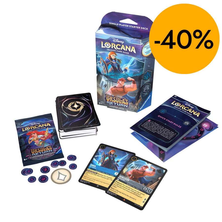 Diney Lorcana: Ursula Starter Sapphire & Steel