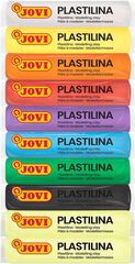 Plastilina Jovi  8 colors bàsics + 2 fosforescents 15g