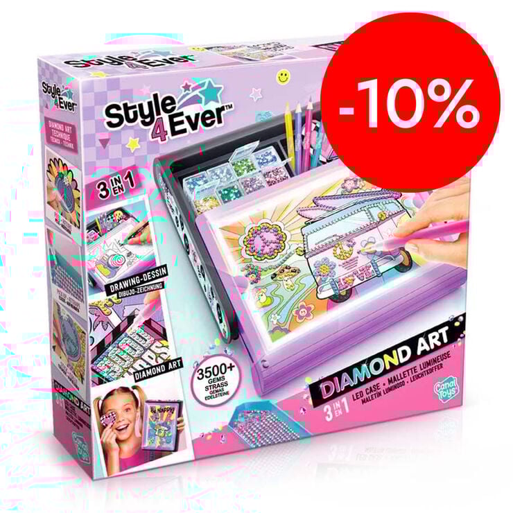 Malet&iacute;n Led De Diamond Art