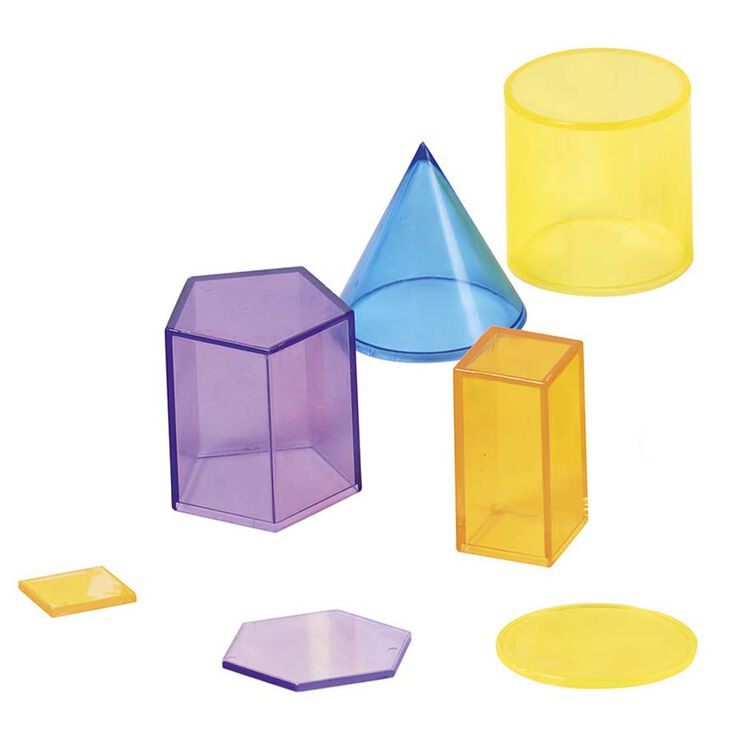 Formas geométricas translúcidas