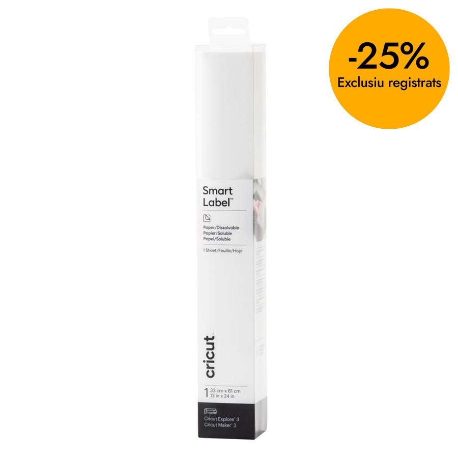 Joy Papel Smart Soluble blanco 33x61cm