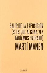 Salir de la exposición Salir de la exposición