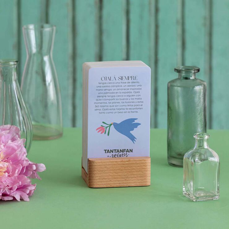 Calendario mesa de tarjetas Defreds 2026 castellano