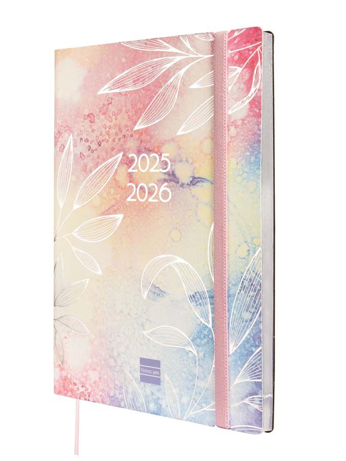 Agenda Finocam 18 meses Mara Y10 sem/vista vertical mult 2025-26 pretty