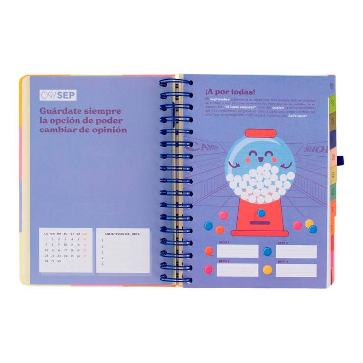 Agenda escolar Wonder diaria castellano 2026-2027 - La pausa perfecta