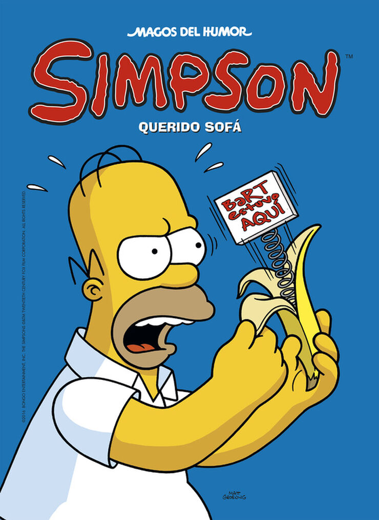 Querido sofá (Magos del Humor Simpson 49)