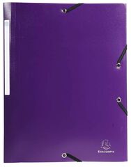 Carpeta solapes i gomes A4 Exacompta violeta