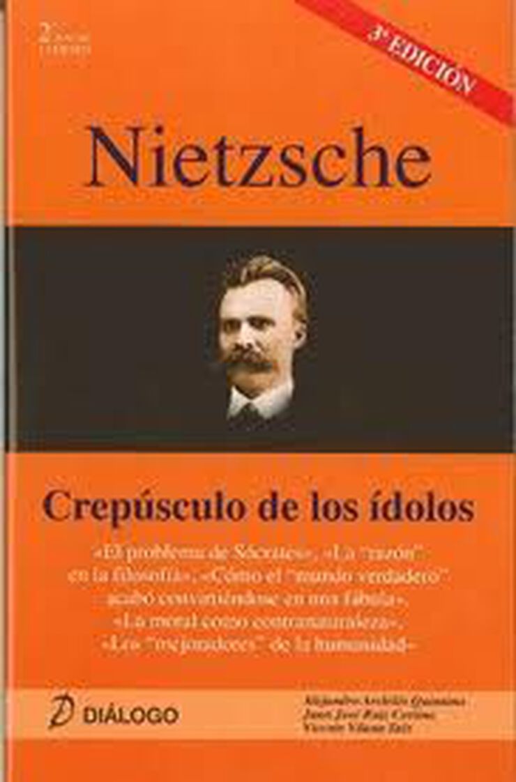 Nietzsche: crepúsculo de los ídolos