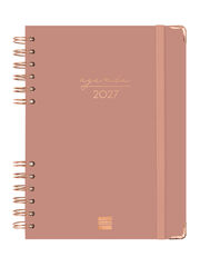 Agenda Finocam Alma D&iacute;a P&aacute;gina 2027 Catal&aacute;n Rosa