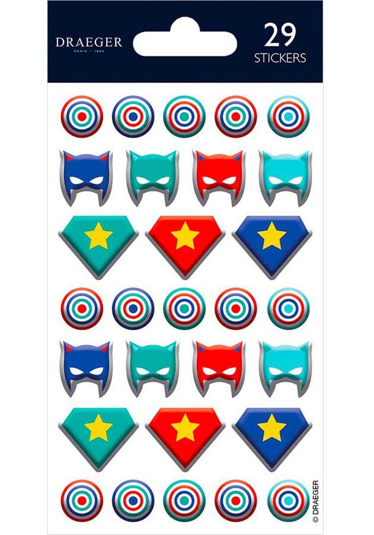 Enganxines Draeger Super Heroi 29u