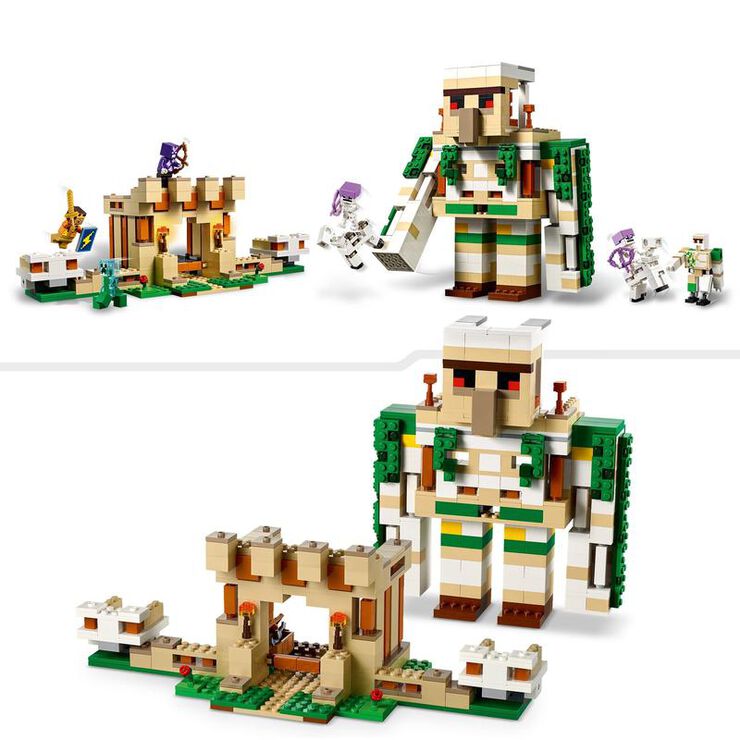 LEGO® Minecraft La Fortaleza del Golem de Hierro 21250