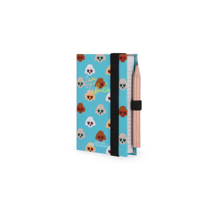 Agenda Legami Mini 2día/pág mult 2025 Skyblue